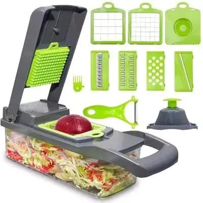 16 in 1 Manual Food Chopper – Chop, Slice & Dice in Seconds!
