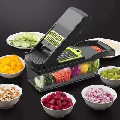 16 in 1 Manual Food Chopper – Chop, Slice & Dice in Seconds!