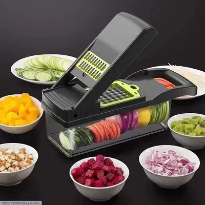 16 in 1 Manual Food Chopper – Chop, Slice & Dice in Seconds!