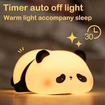 Cute Panda Night Lamp – Soft Glow Bedside Light
